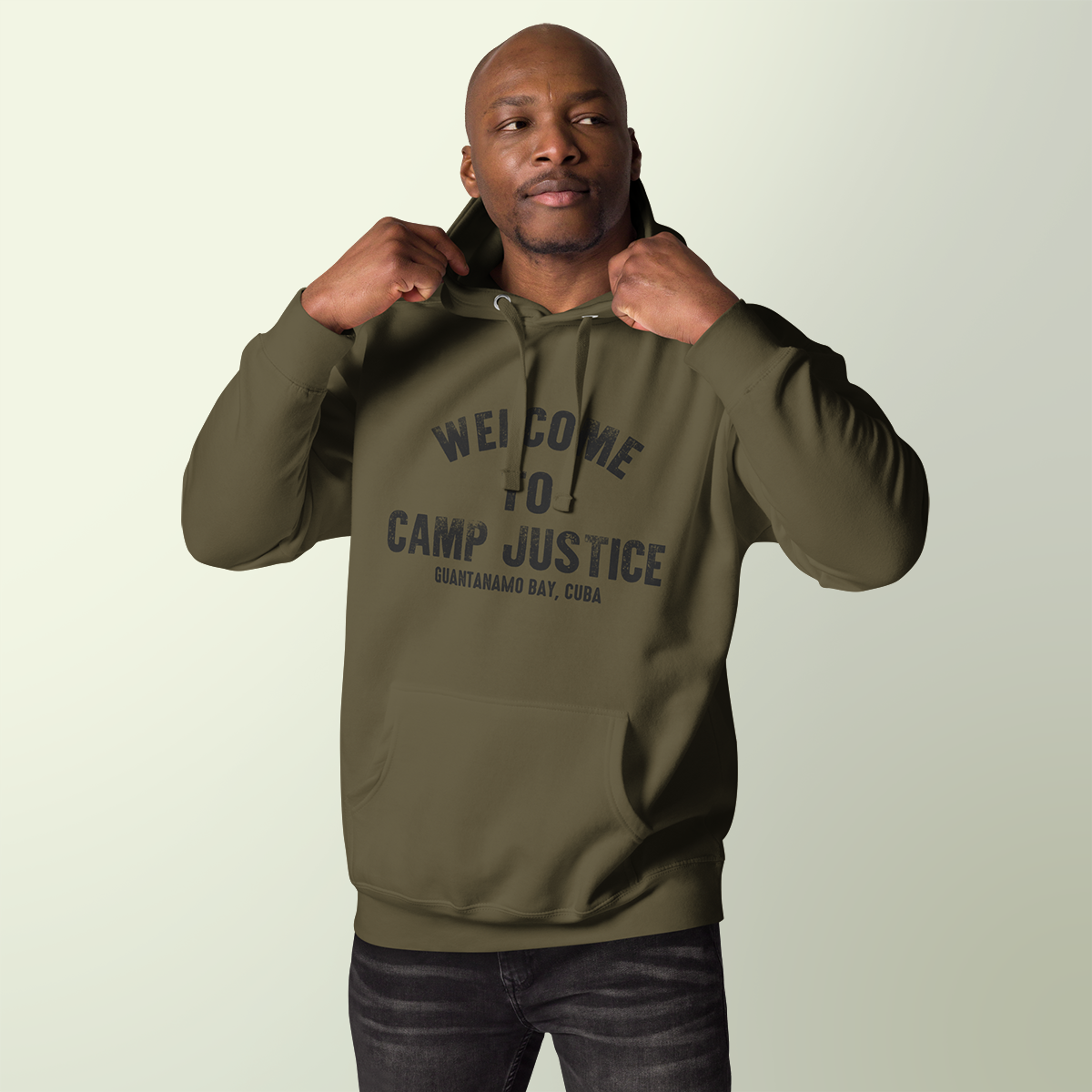 WELCOME TO CAMP JUSTICE - HOODIE