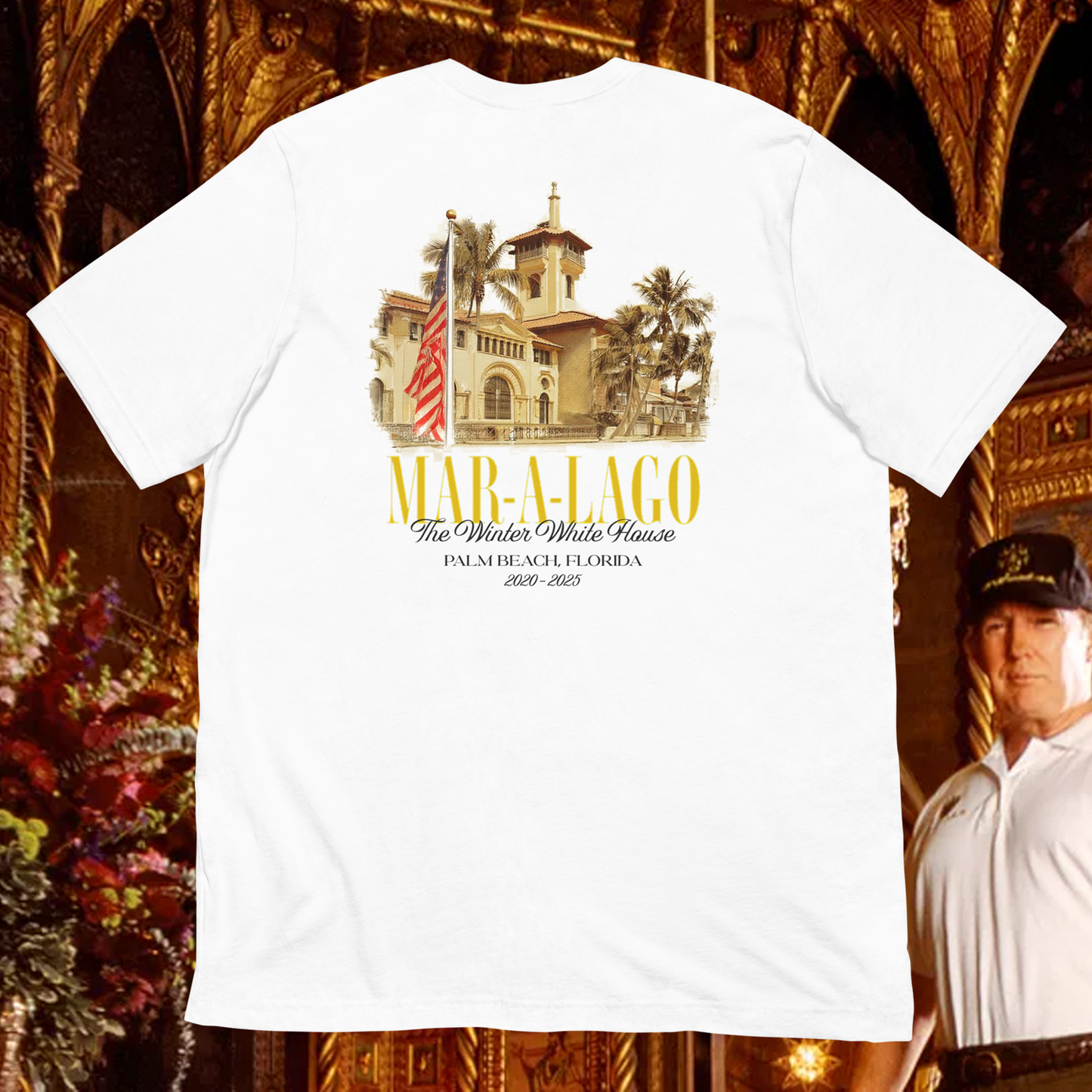 MAR-A-LAGO WINTER WHITE HOUSE T-SHIRT